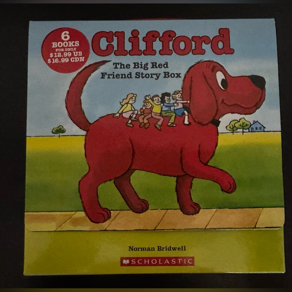 Scholastic Clifford Storybook Collection - Red and Blue - 6 Books - Picture 4 of 4